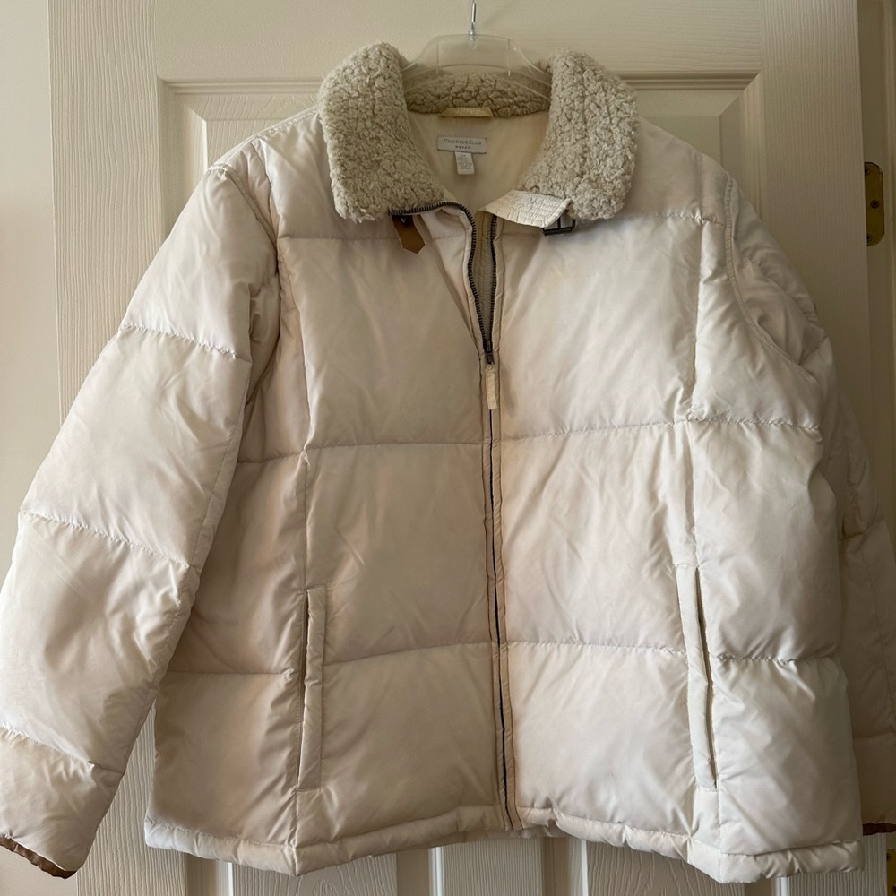 Charter Club-DOWN PARKA WM+